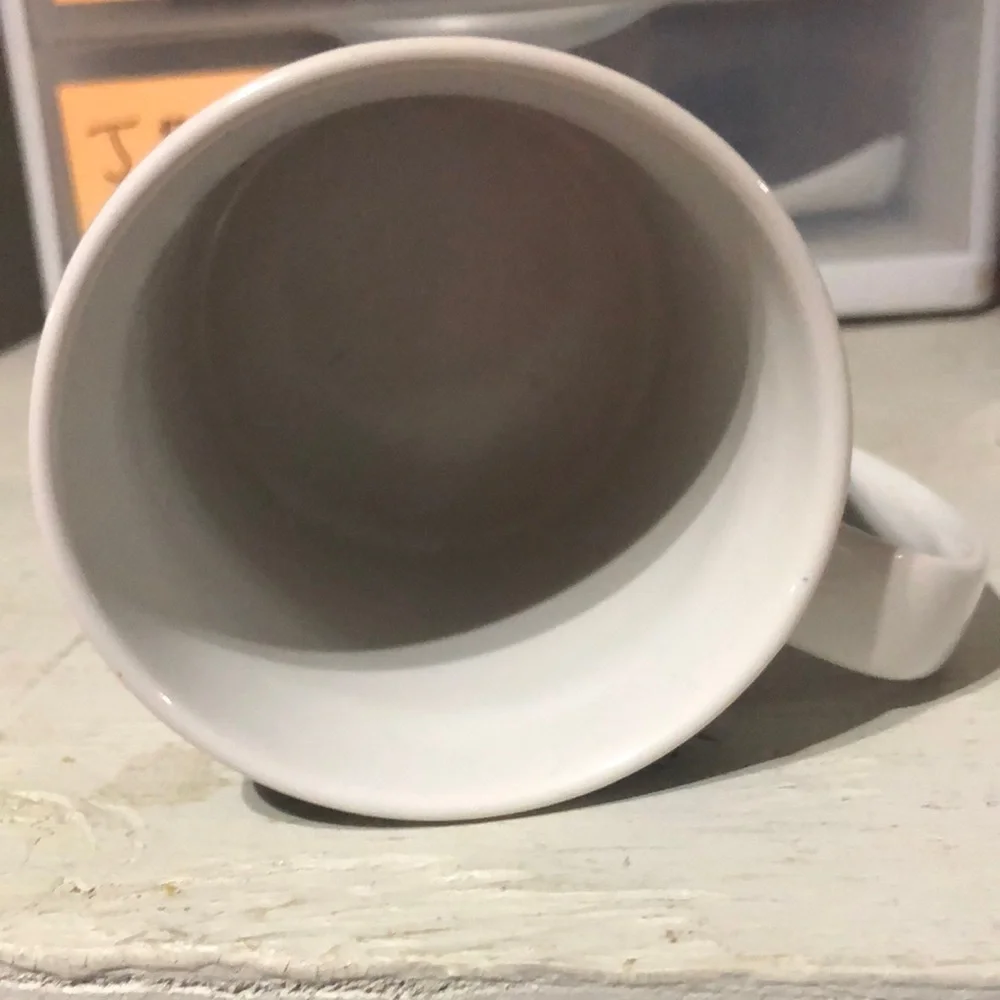 NASCAR Black Mug with Colorful‎ Stripes